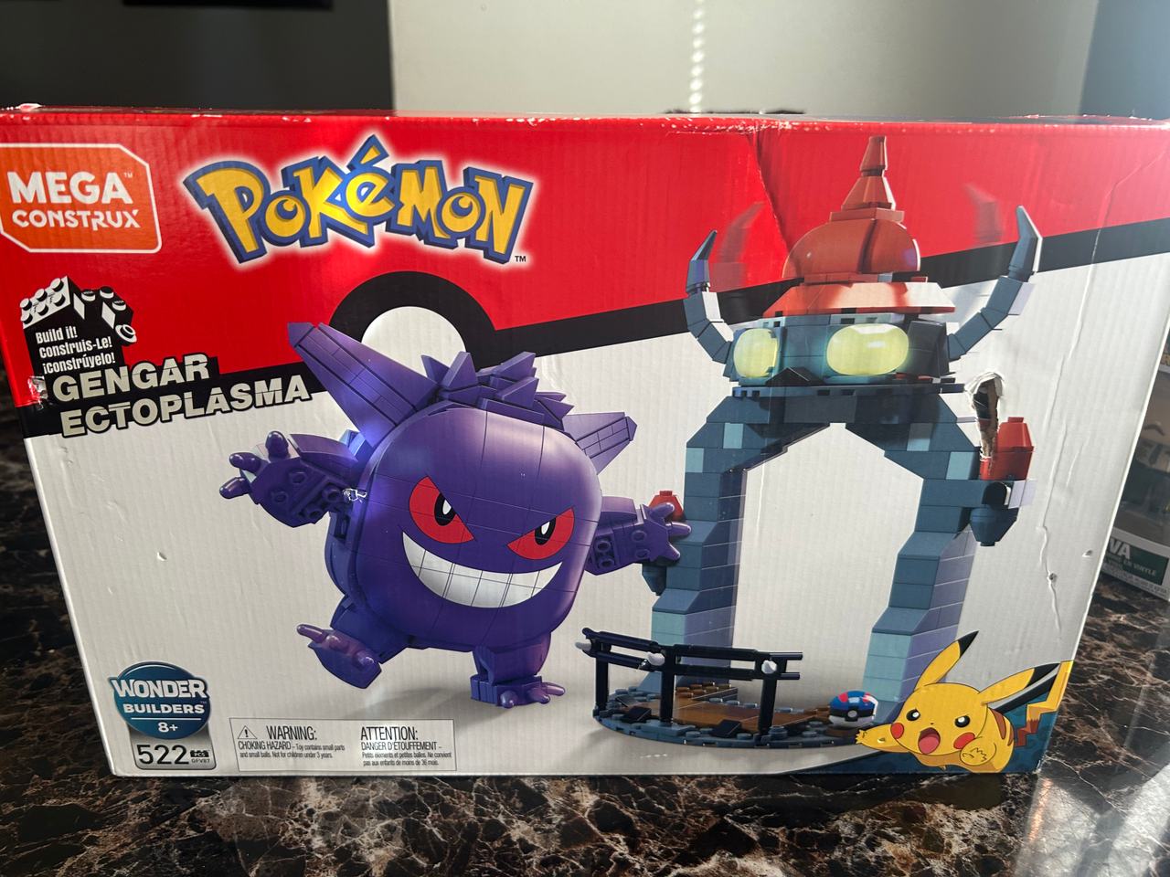 Mega Construx Pokémon Gengar Ectoplasma