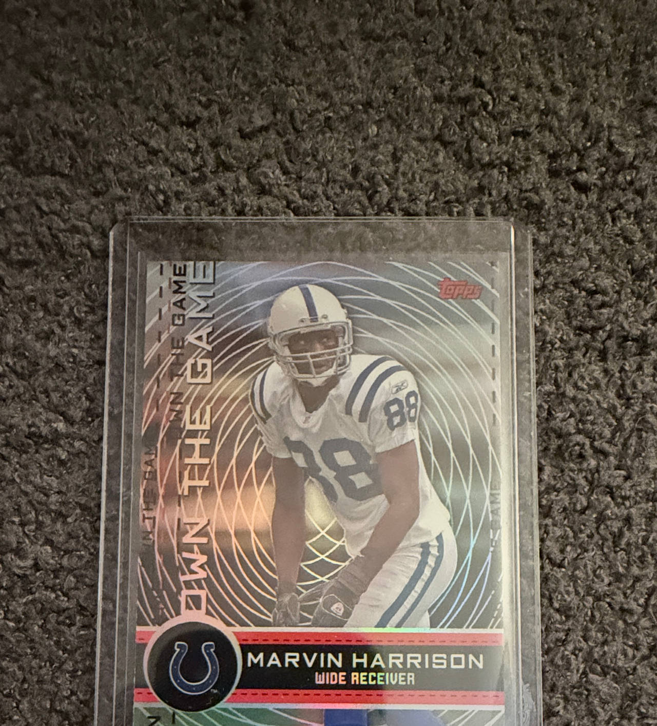 2005 Topps Own the Game Marvin Harrison #OTG12