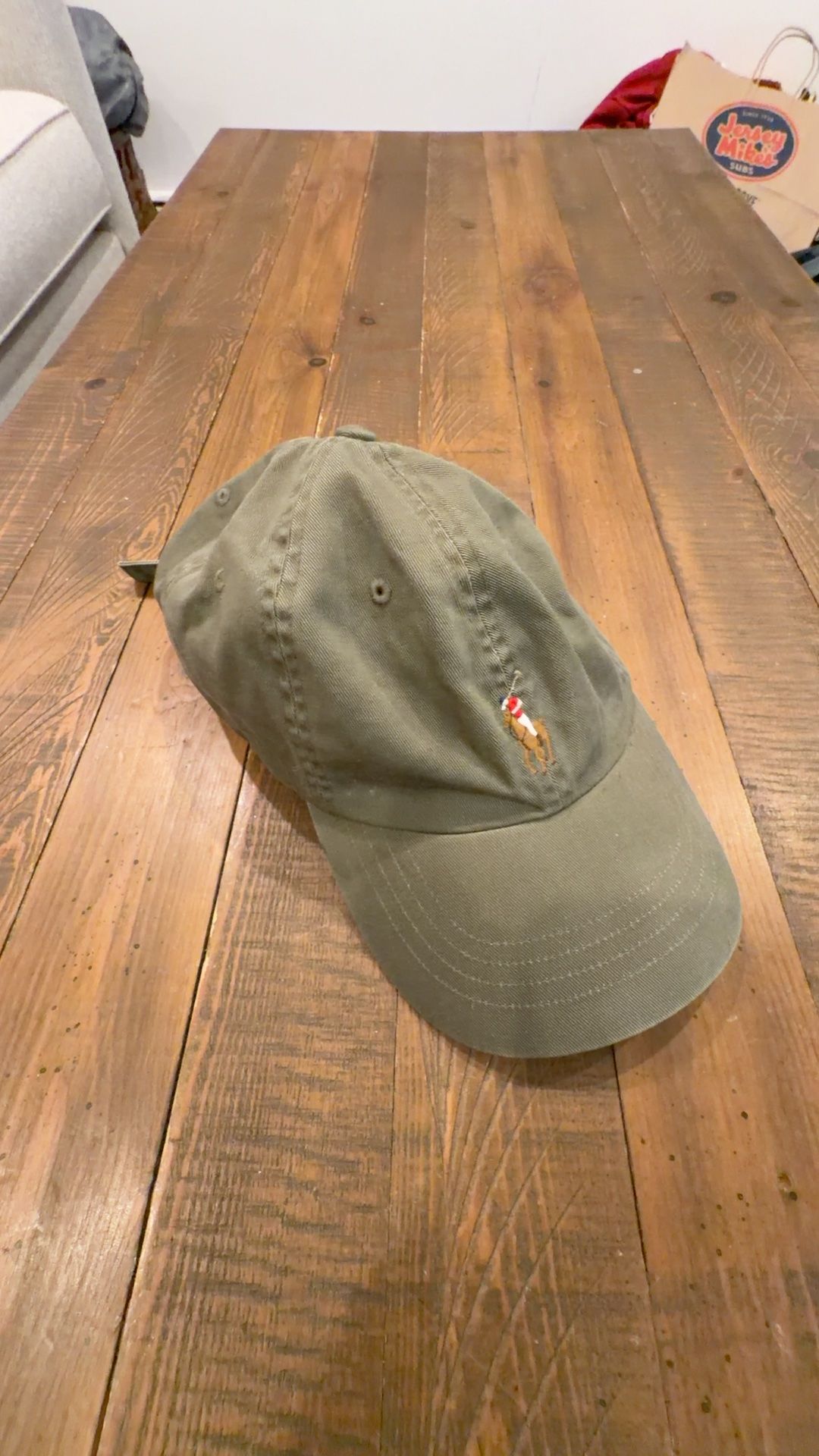 Ralph Lauren Polo Baseball Cap Olive