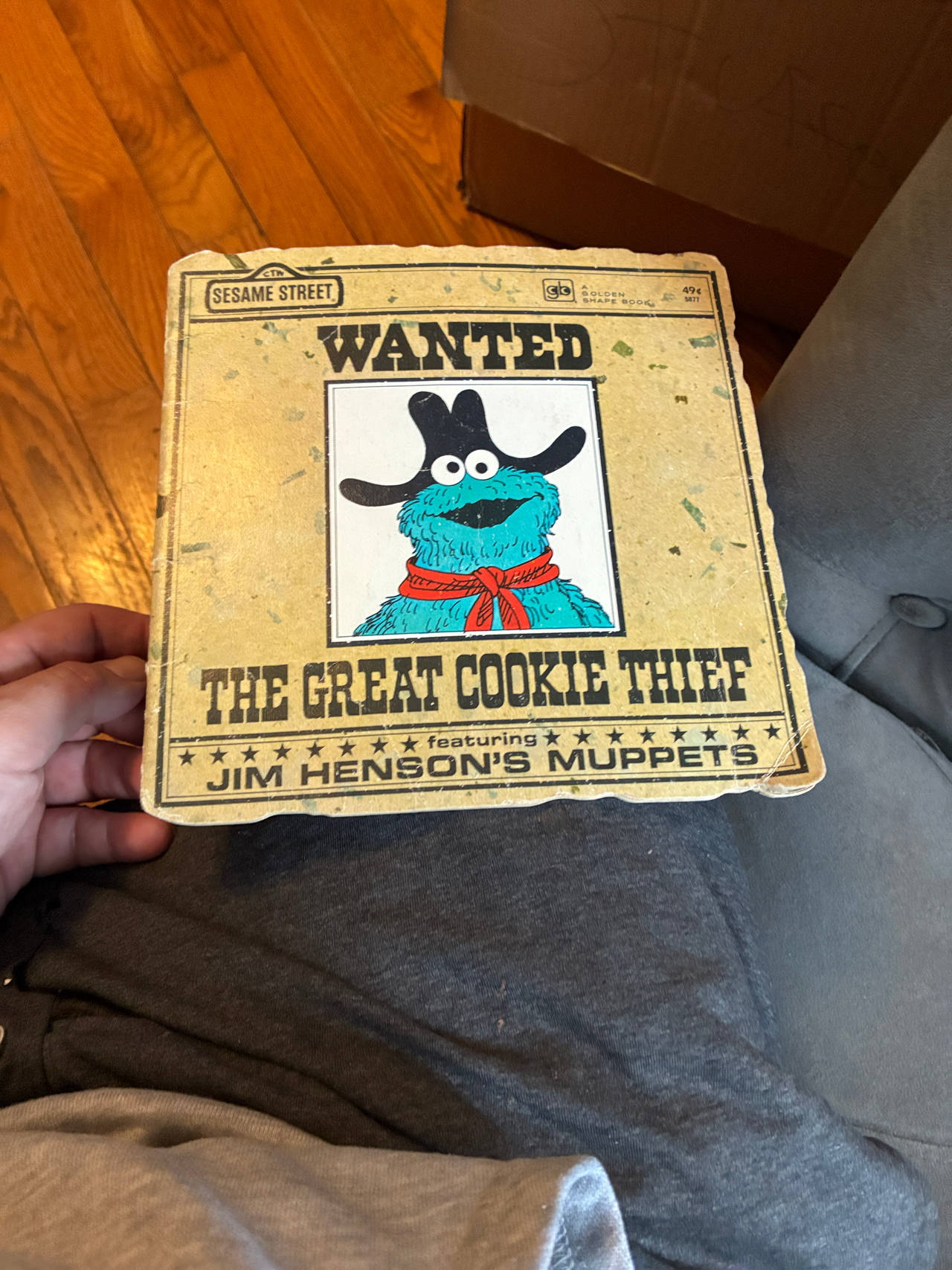 The Great Cookie Thief Sesame Street Golden Shape Book