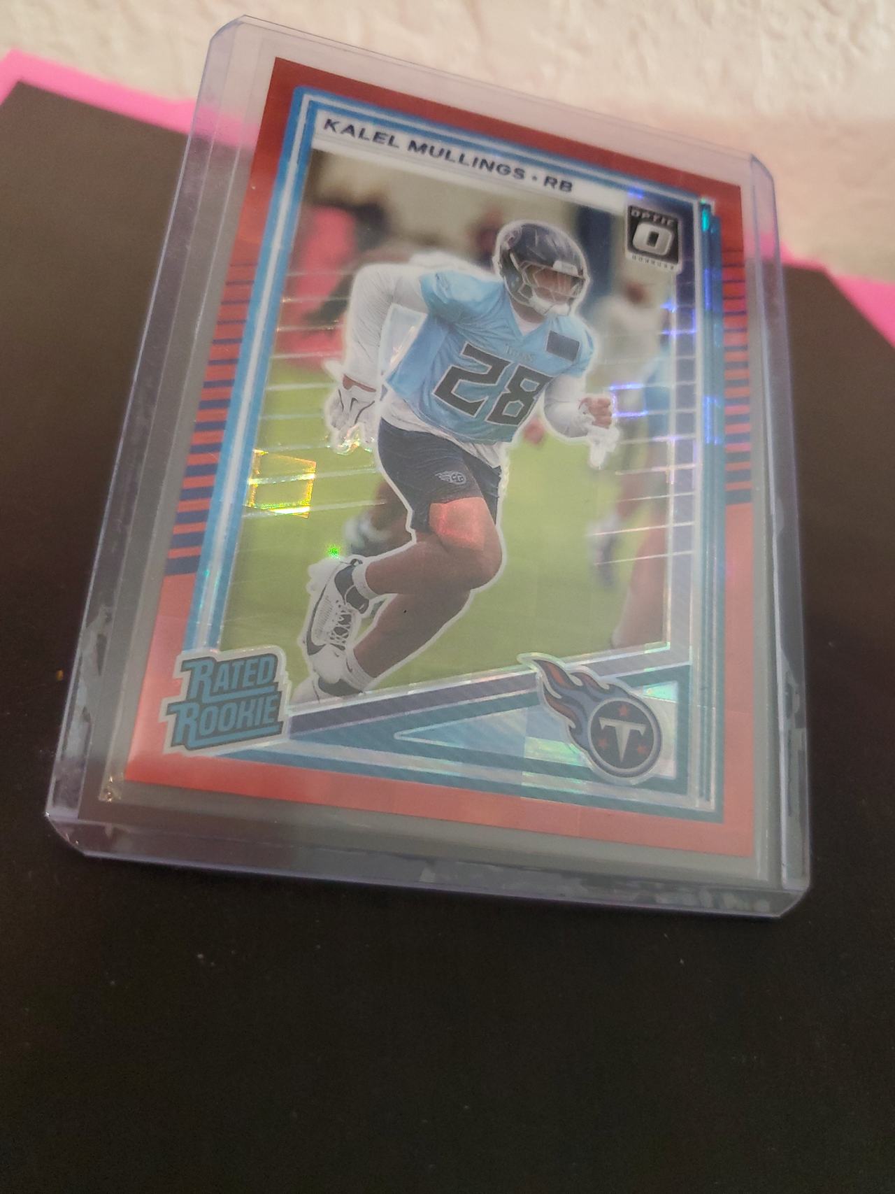 2023 Panini Donruss Optic Kalel Mullings Orange Prizm Rated Rookie #281