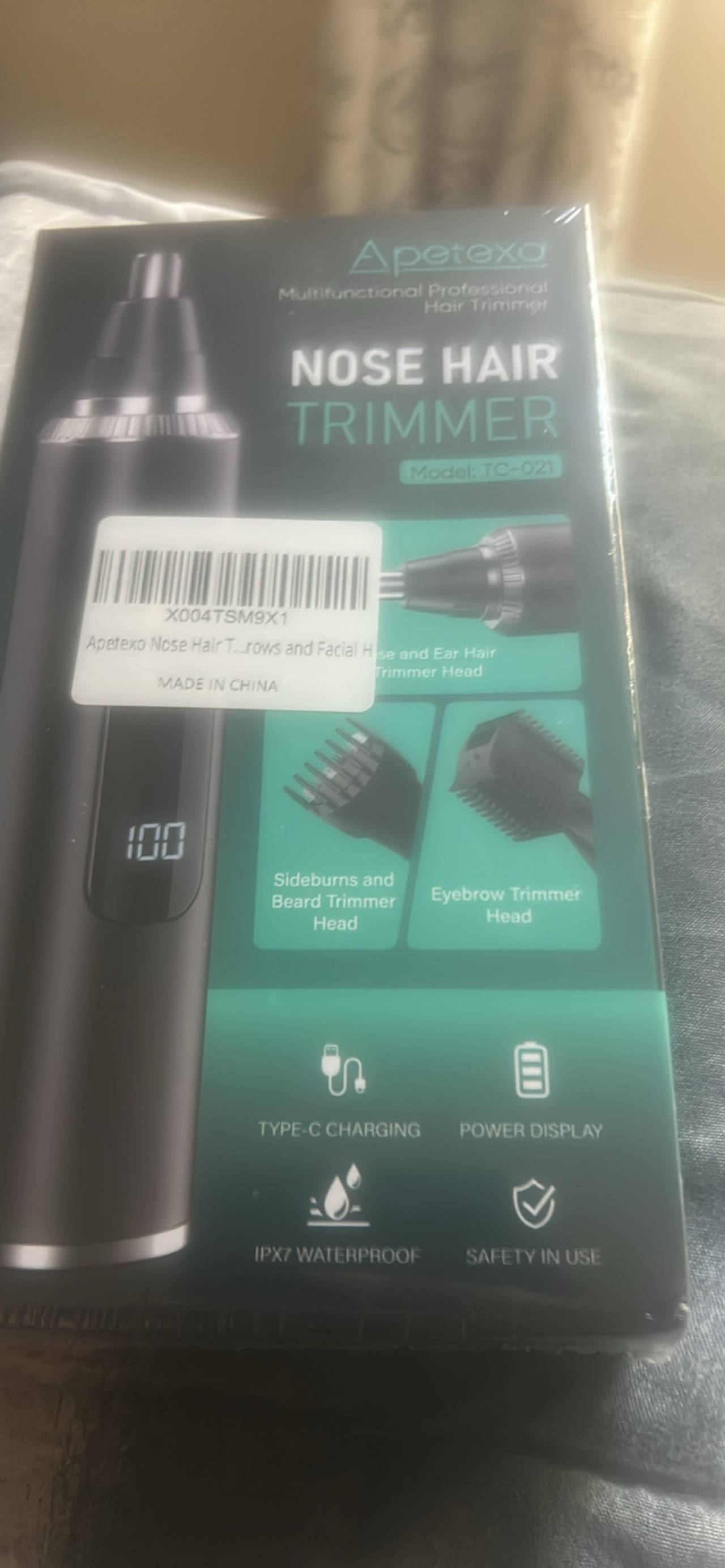 Apetexo Multifunctional Nose Hair Trimmer TC-021