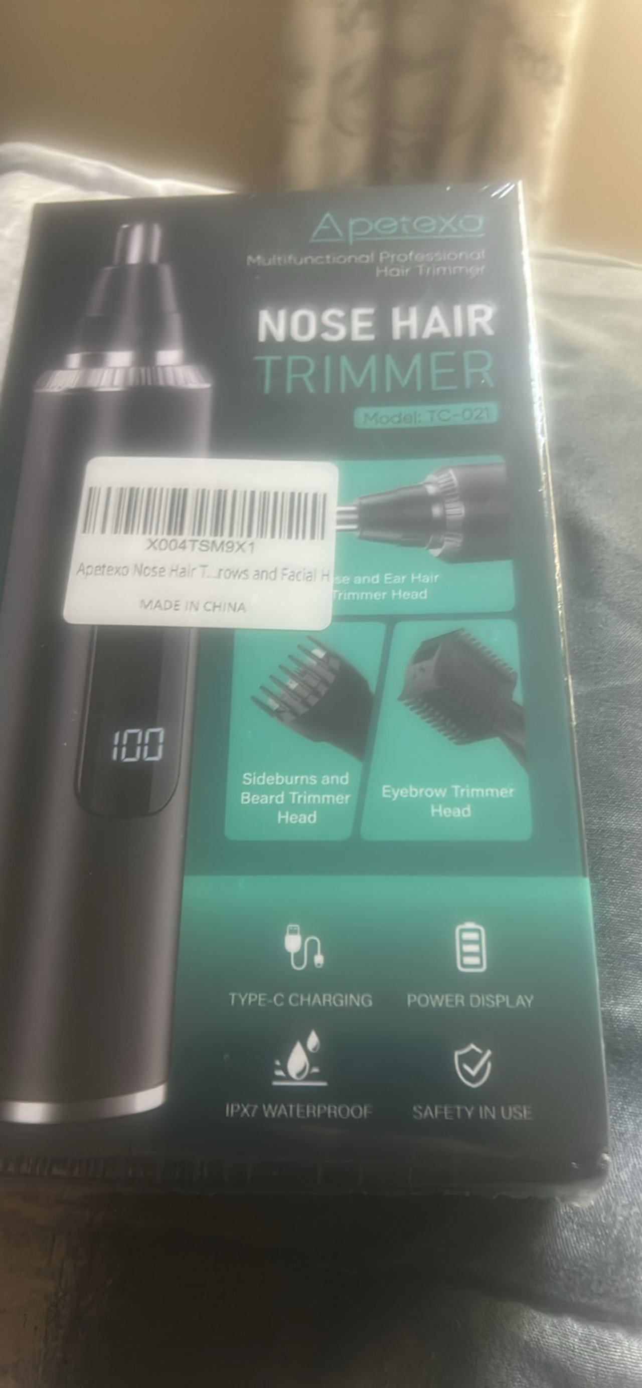 Apetexo Multifunctional Nose Hair Trimmer TC-021