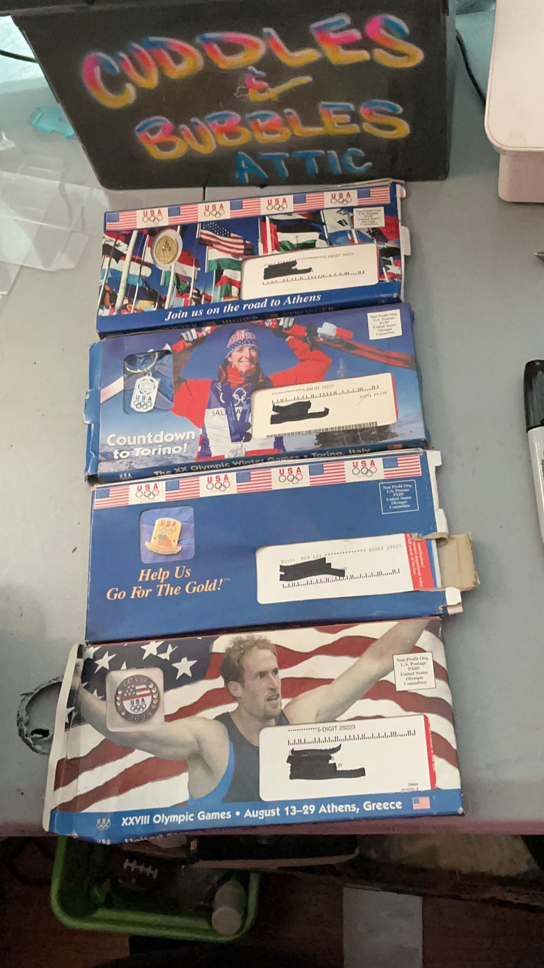 USPS Olympic Commemorative Envelopes 2004-2006