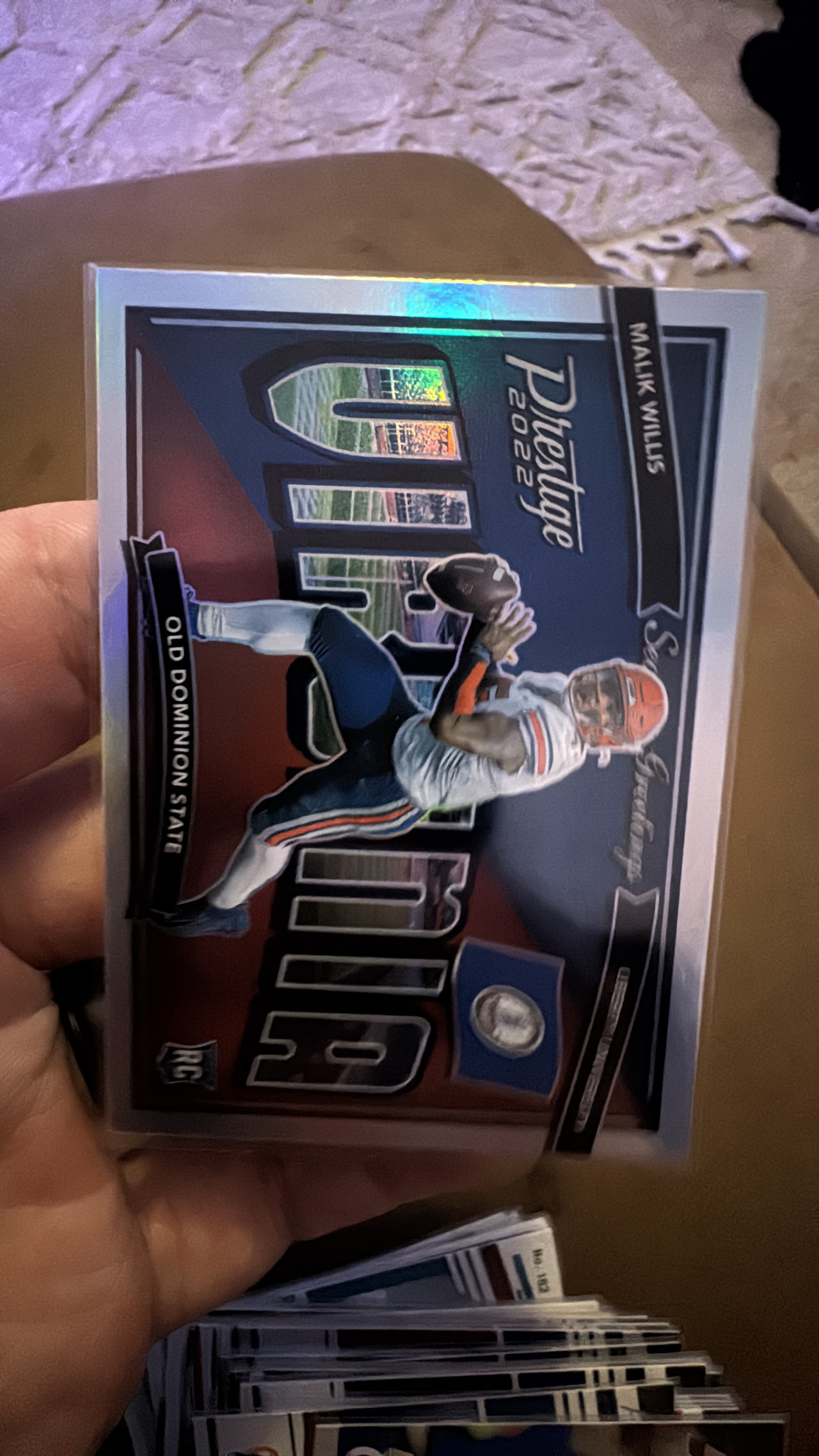 2022 Panini Prestige Football Card