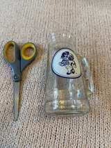 UNC Tar Heels Vintage Rameses Glass Pitcher - Image 3