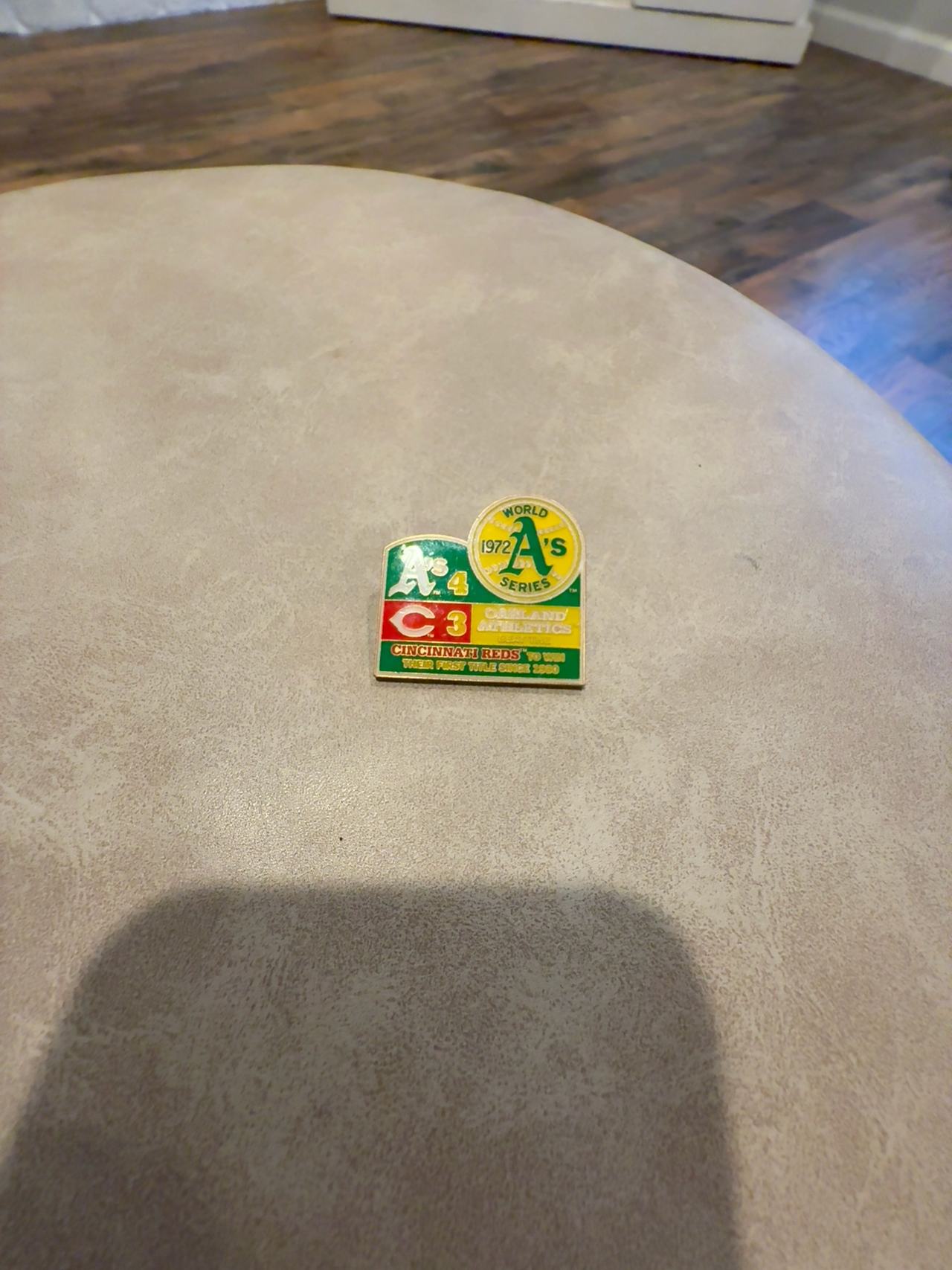 Oakland Athletics 1972 World Series Commemorative Pin