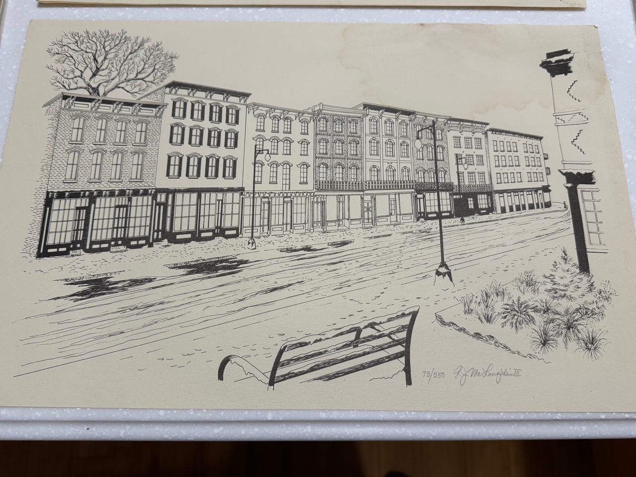 E.J. McLaughlin Limited Edition Ink Print