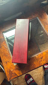 Wooden Wine Gift Box with 4 Piece Tool Set - Image 2
