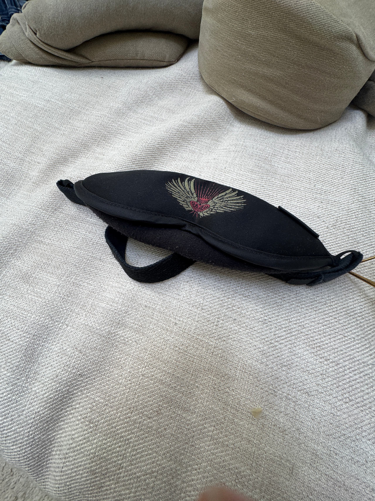 Meditation eye mask