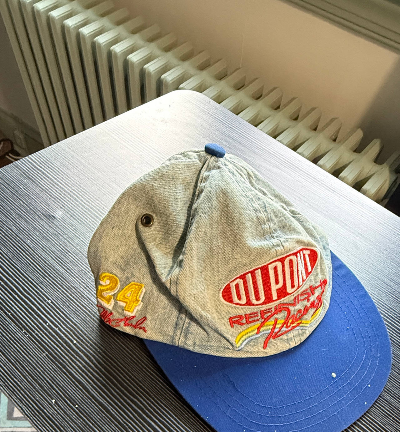 Vintage Jeff Gordon DuPont Racing Denim Hat