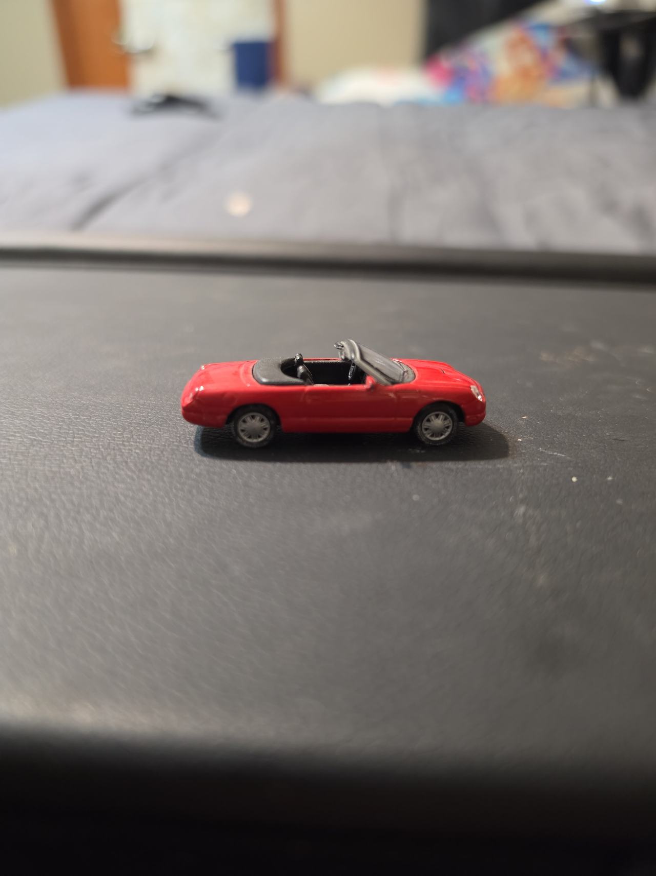 Micro Machines Red Convertible Car