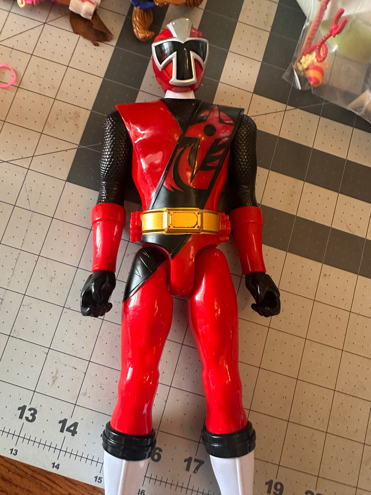 Power Rangers Ninja Steel Red Ranger 12-Inch Action Figure