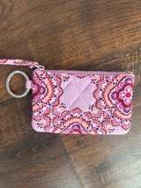 Vera Bradley Zip ID Case Lavender Medallion - Image 2