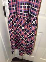 French Connection Plaid Smocked Dress Size Small - Image 3