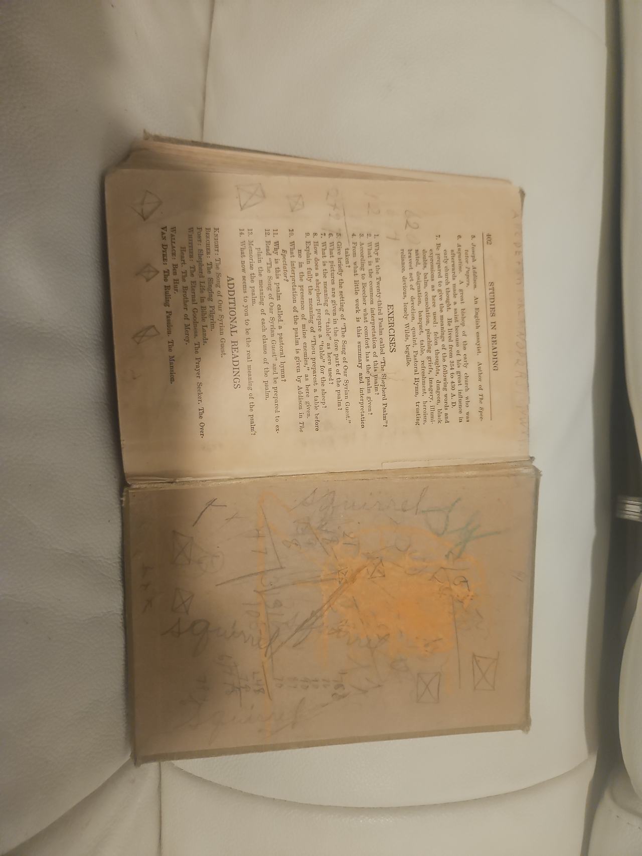 Kansas Fifth Reader Antique Textbook