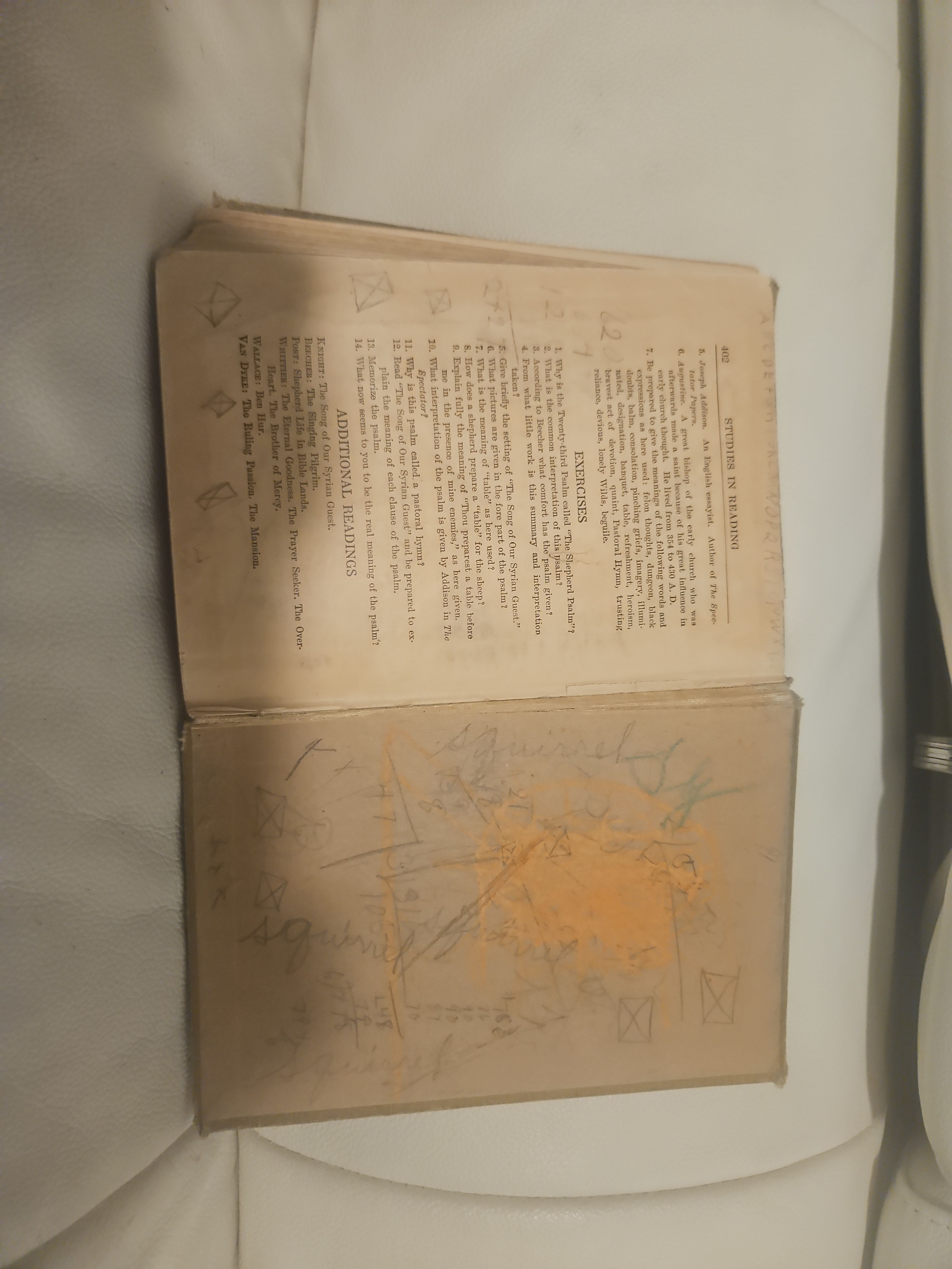 Kansas Fifth Reader Antique Textbook