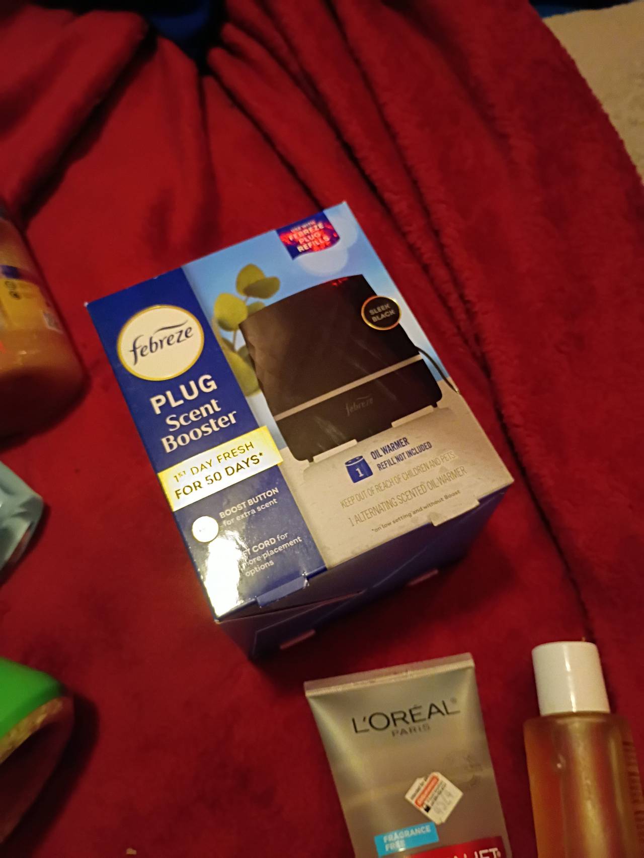 Febreze Plug Scent Booster Oil Warmer