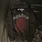 SPIDER Rhinestone Hoodie - Image 1