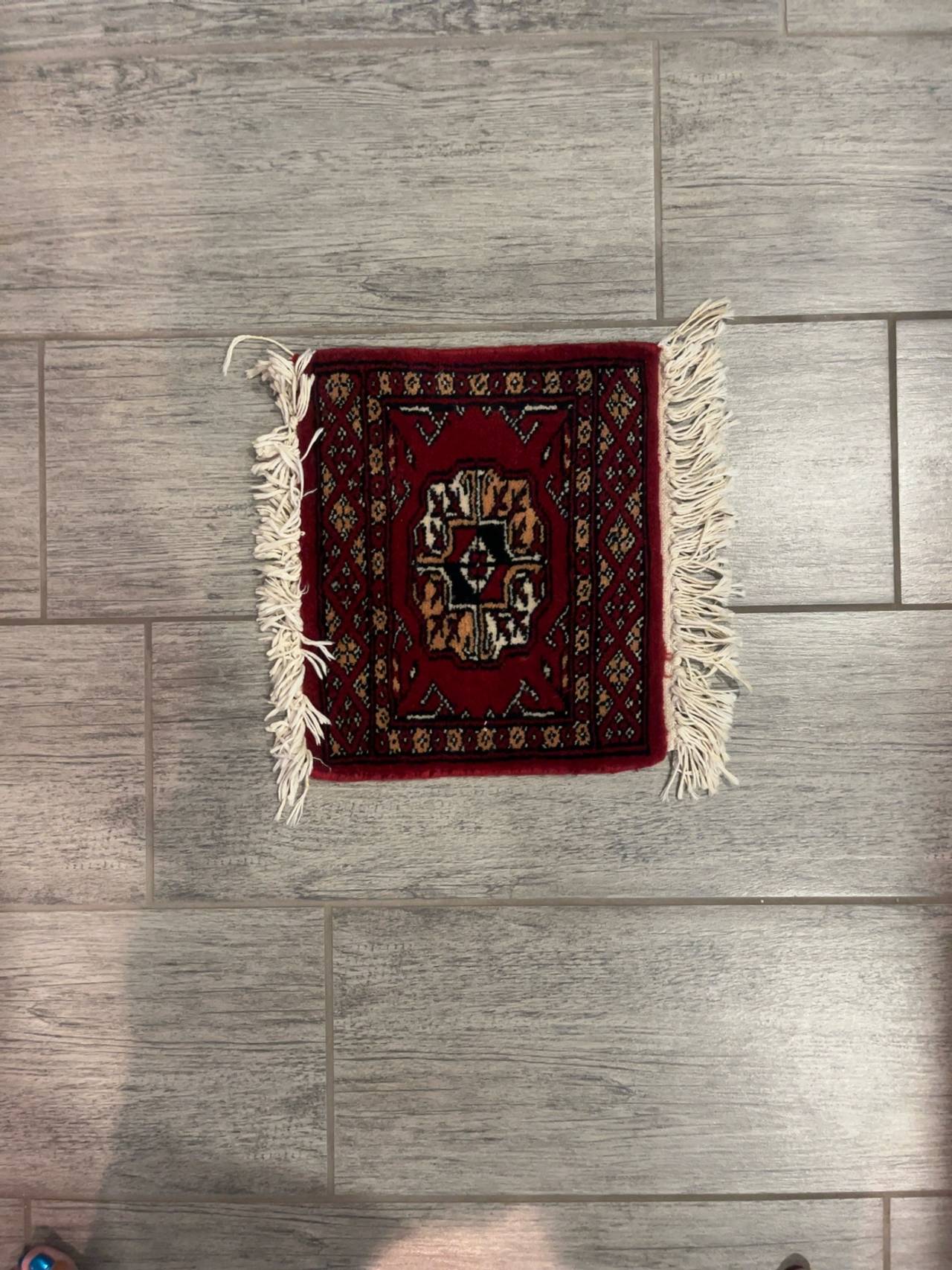Handmade Miniature Pakistani Rug