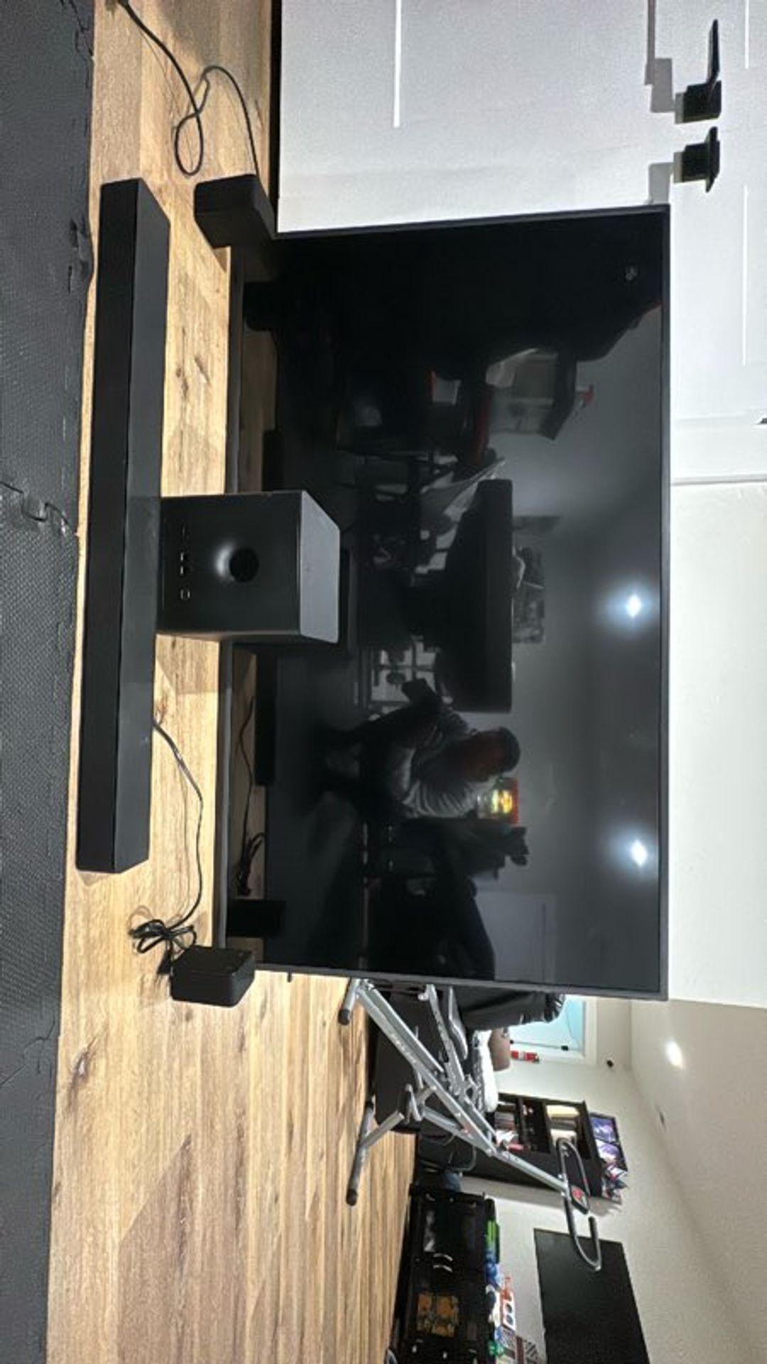 65” Flat Screen TV with Speakers