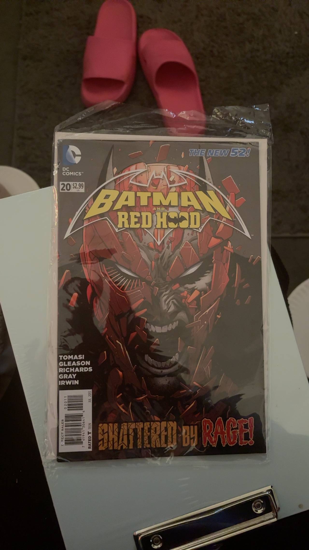 DC Comics Batman and Robin #20 Red Hood