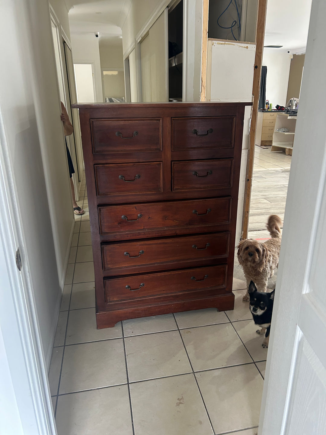 Wooden Chest of Drawers