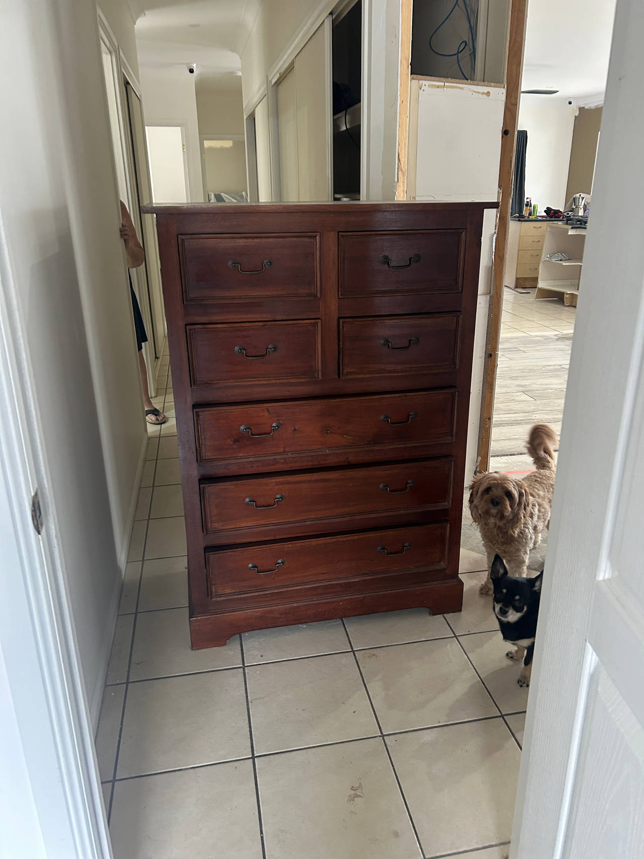 Wooden Chest of Drawers