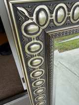 Ornate Beaded Rectangular Wall Mirror - Image 2