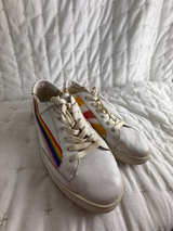 Soludos Rainbow Wave Leather Sneaker 8.5 - Image 1