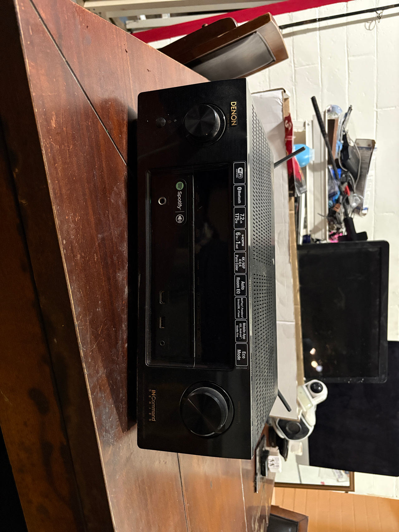 Denon AVR-X1200W 7.2 Channel Full 4K Ultra HD Network AV Receiver