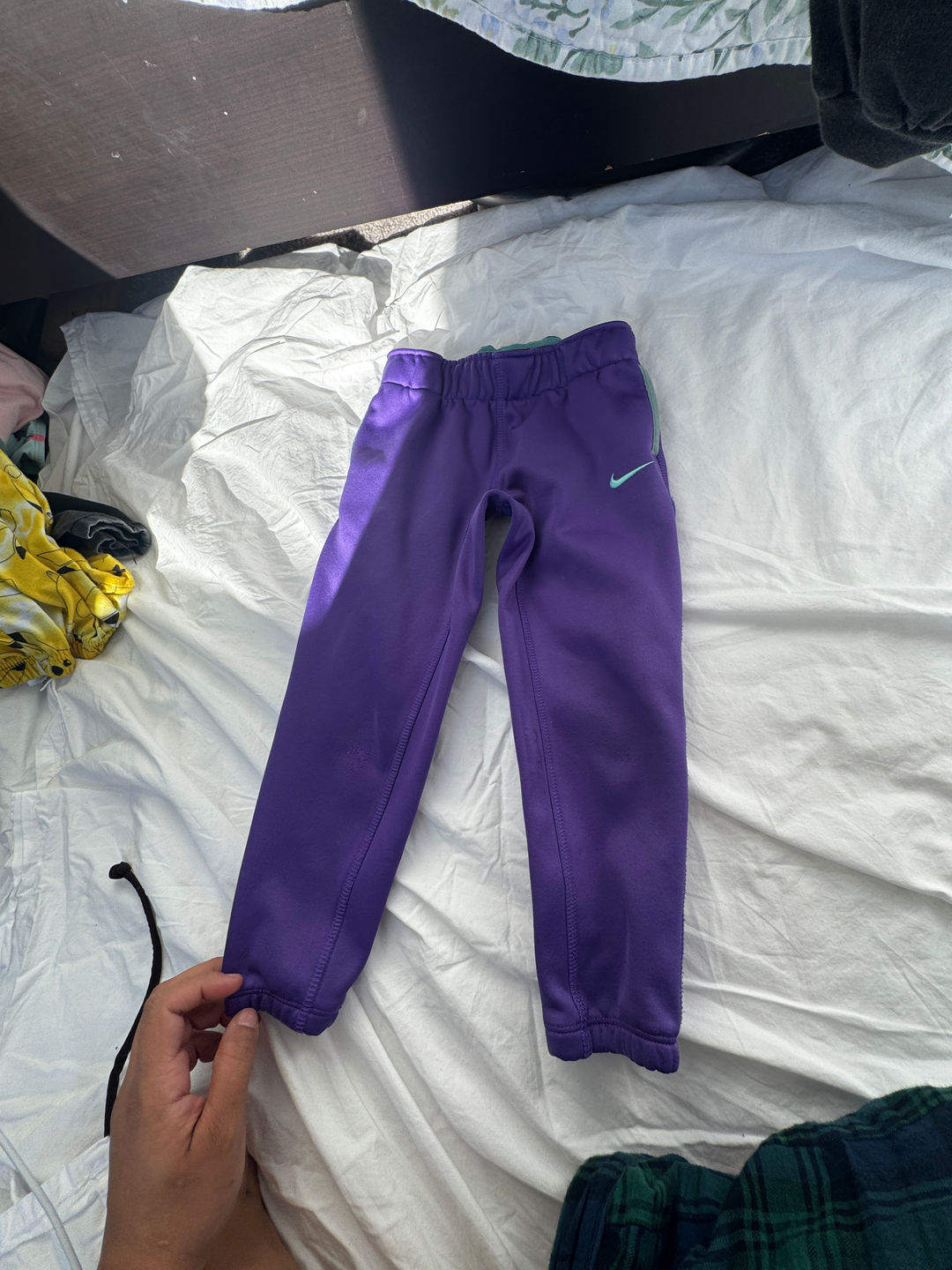 Nike Kids Purple Jogger Sweatpants