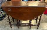 Antique Gateleg Drop Leaf Table - Image 5