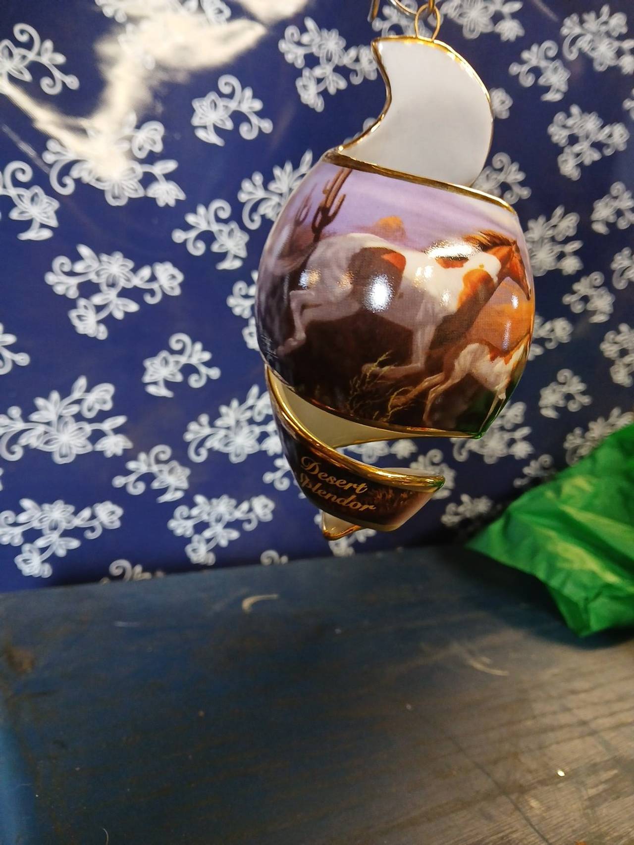 Bradford Editions Desert Splendor Spirit of the West Ornament