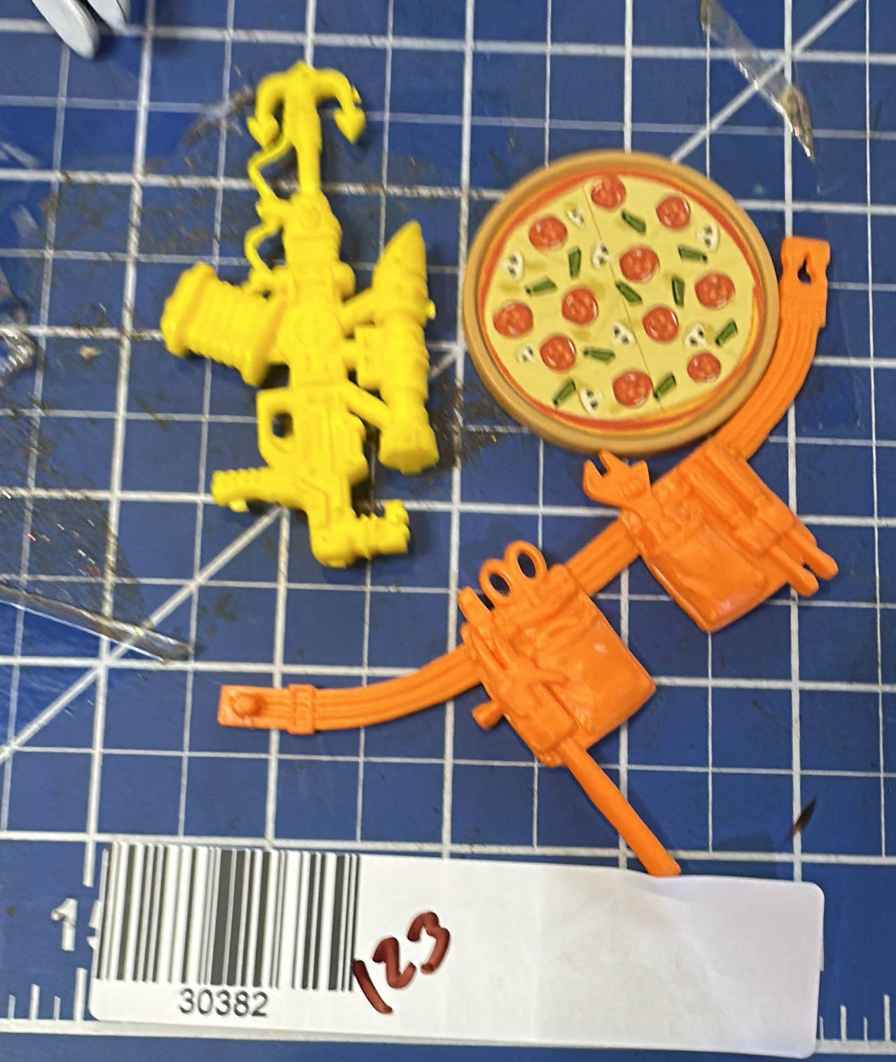 Vintage TMNT Michelangelo Accessories