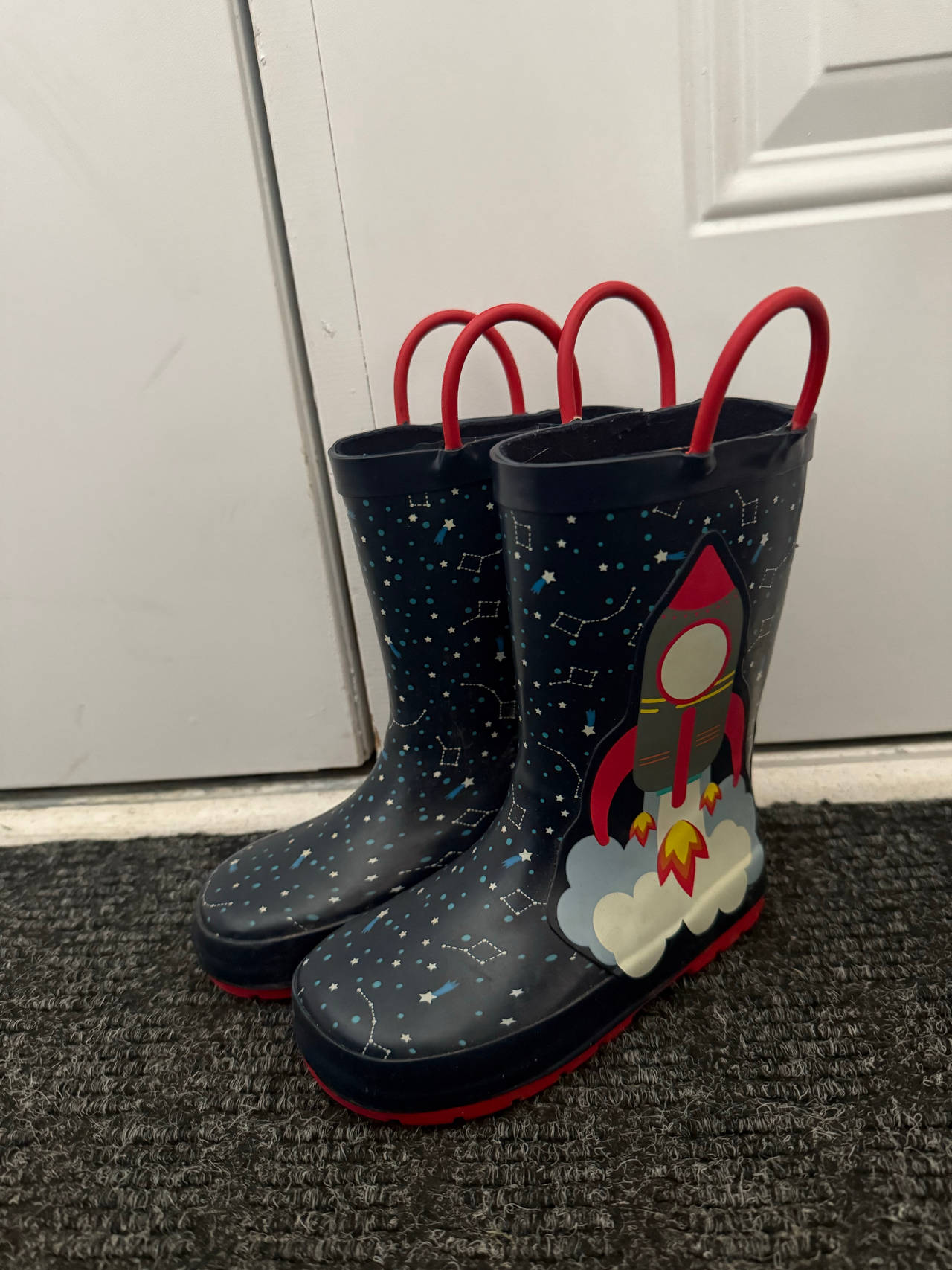  Rocket Rain Boots 9C