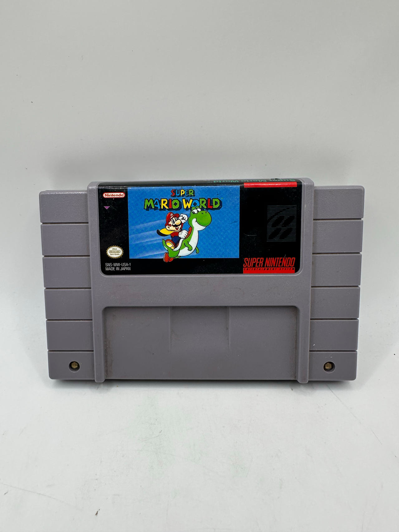 Super Mario World SNES Super Nintendo Original Game Tested Working & Authentic!