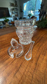 Waterford Crystal Jam Jar with Lid and Spoon - Image 2