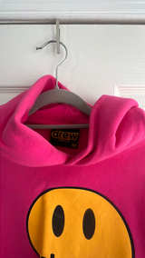Drew House Mascot Hoodie Magenta - Image 2