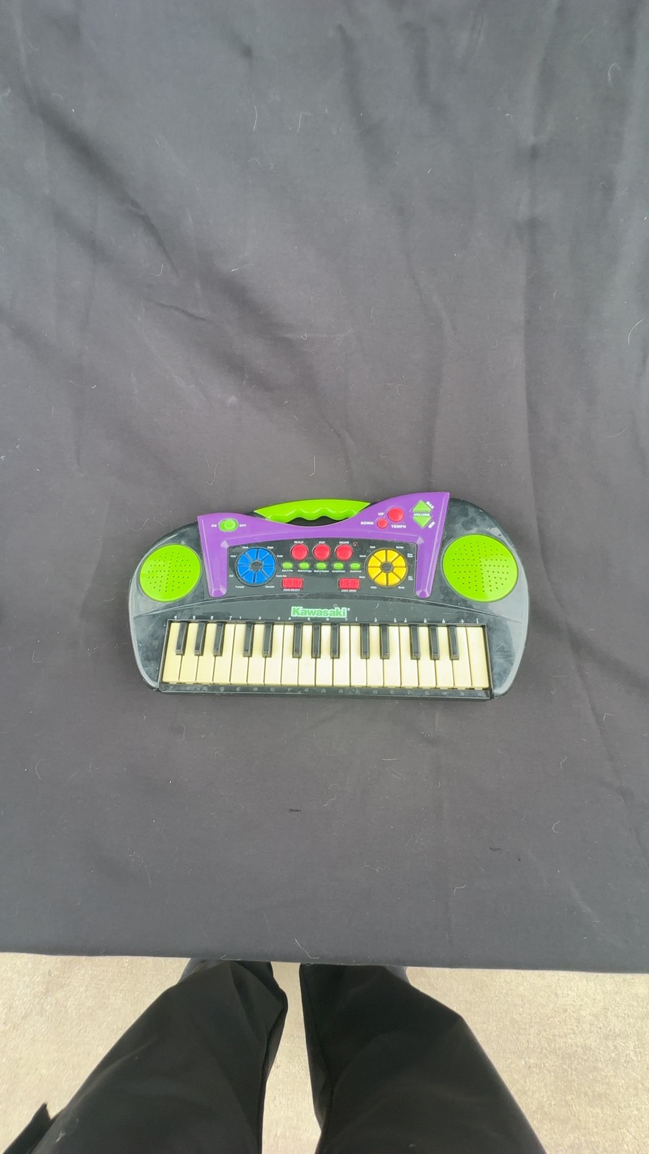 Kawasaki Dual Cool Keys Vintage Keyboard WORKS