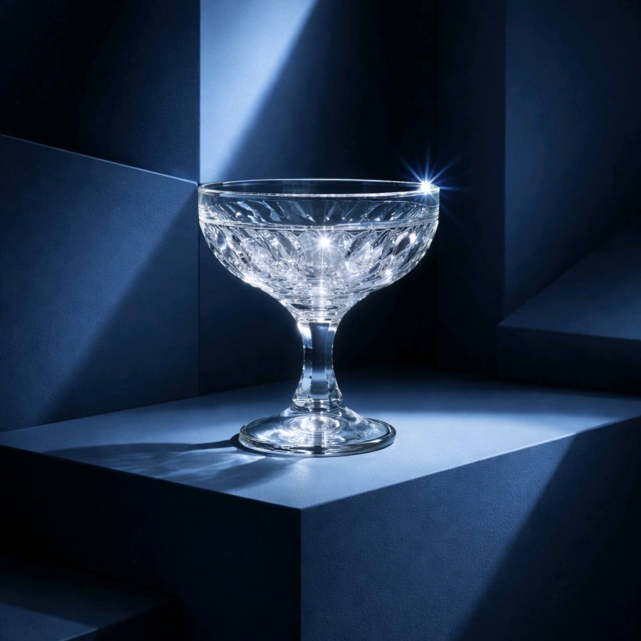 Single Fostoria American Clear Sherbet Glass