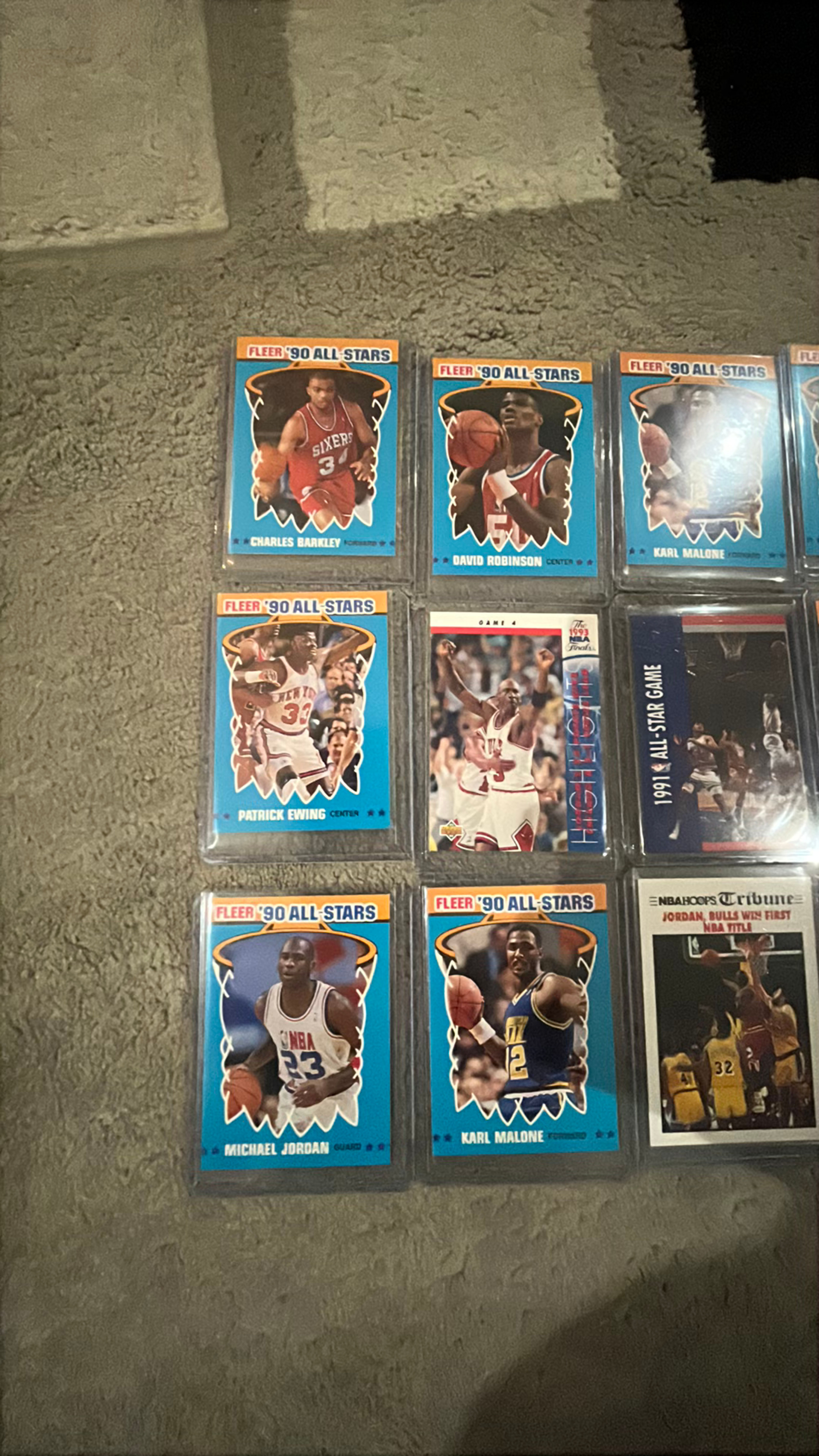 1990-91 NBA Hoops Basketball Cards - Image 2