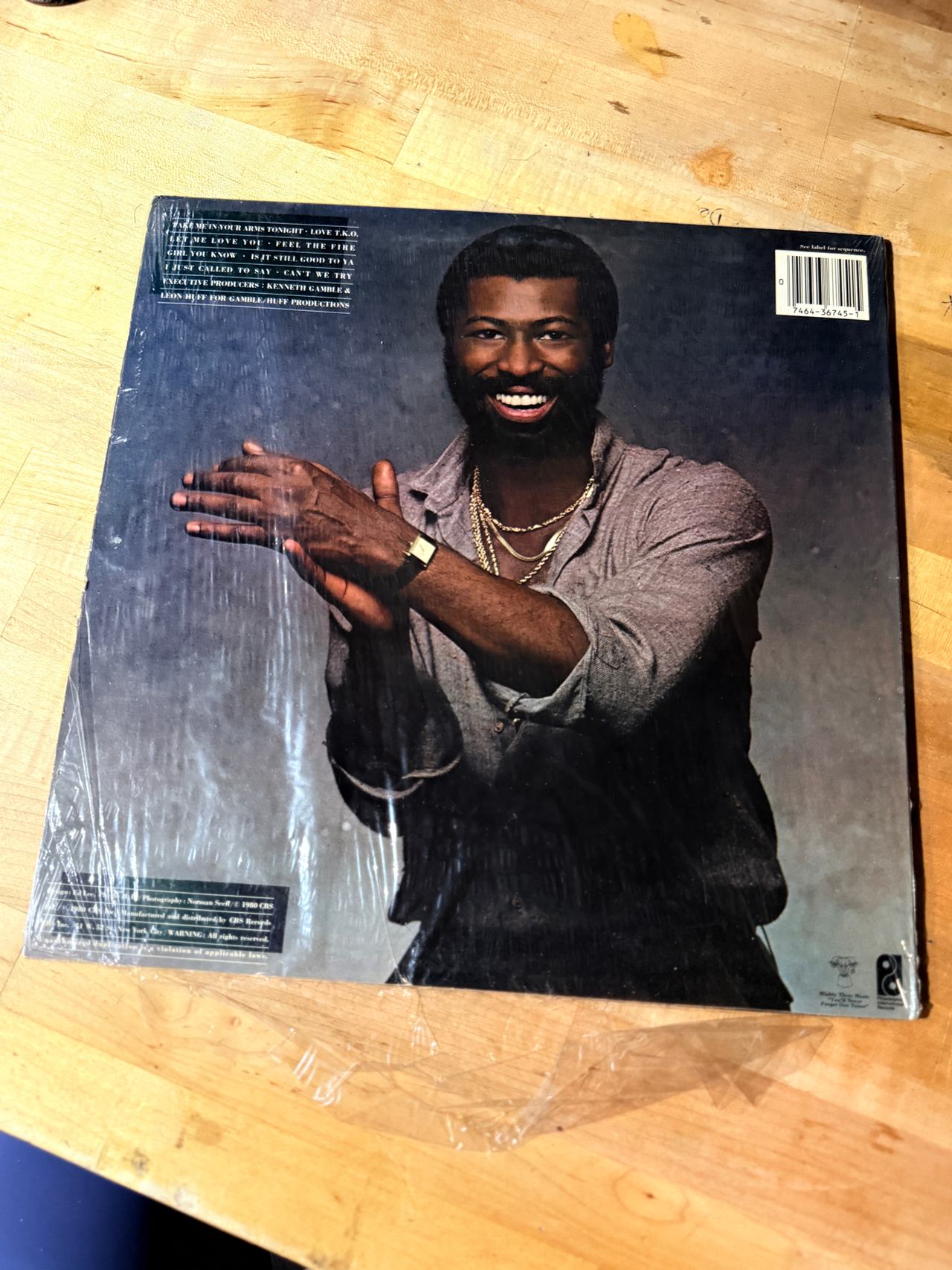 Teddy Pendergrass - TP Vinyl Record