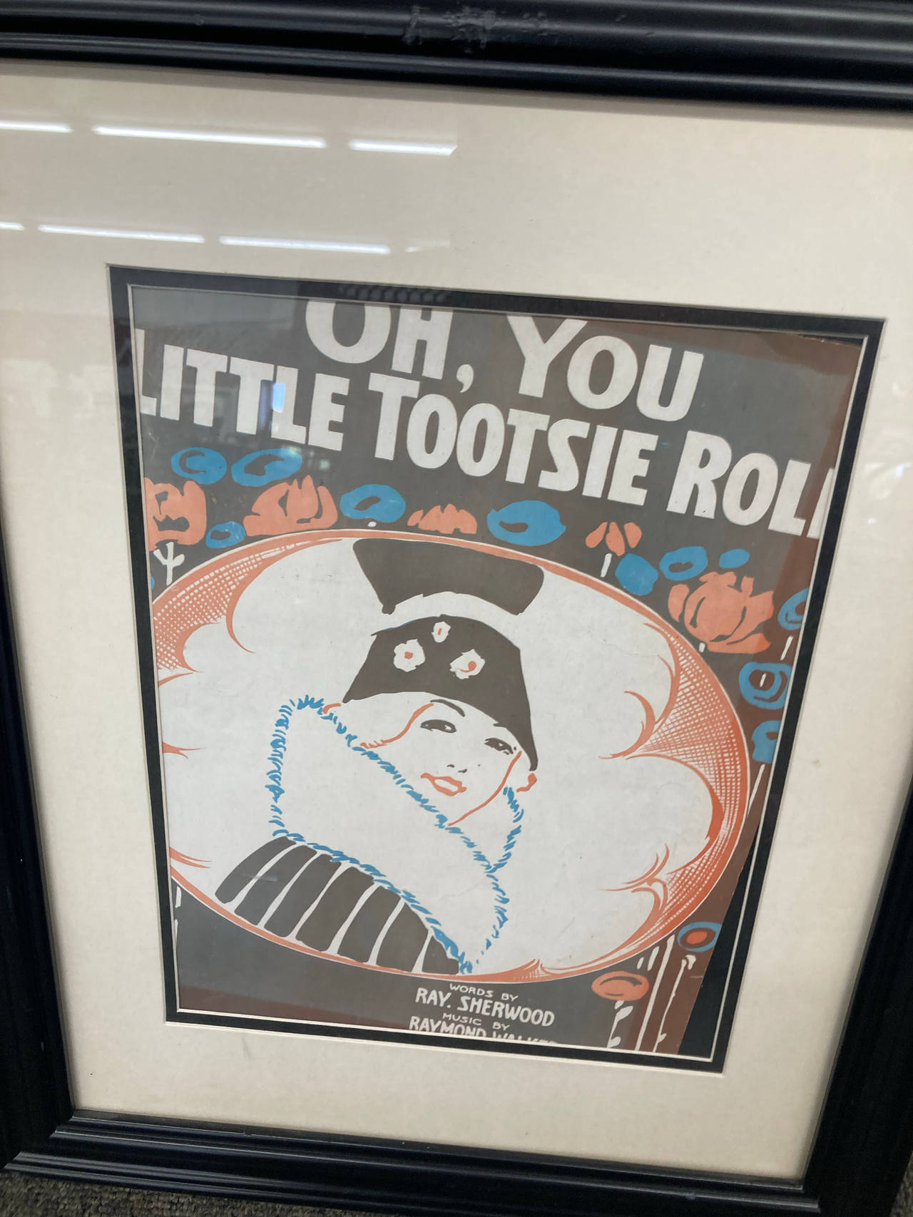 Vintage Sheet Music Print