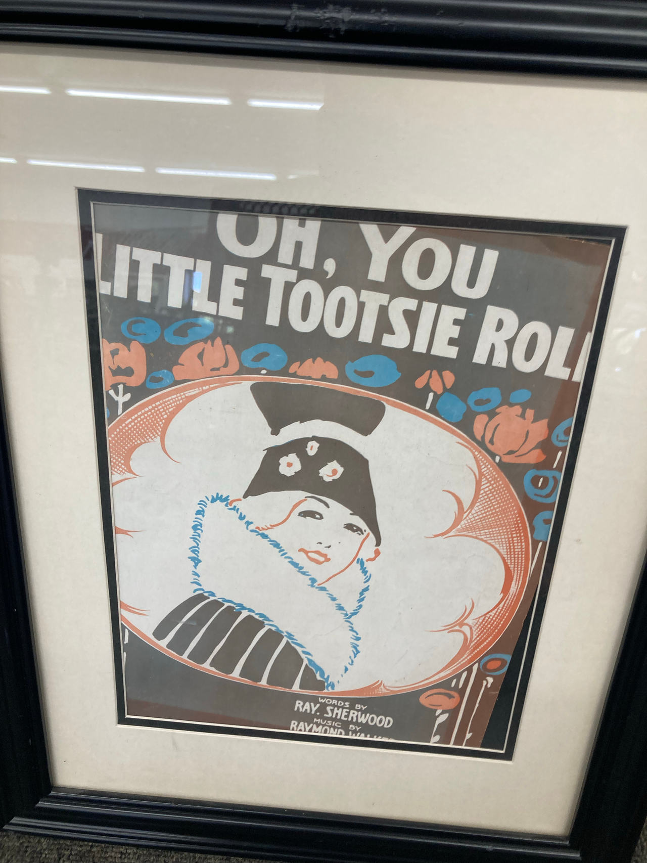 Vintage Sheet Music Print
