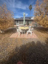 Outdoor Patio Table Set with Umbrella - Image 1