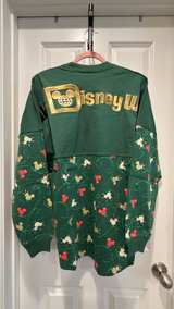 Disney World Christmas Lights Spirit Jersey Green - Image 4
