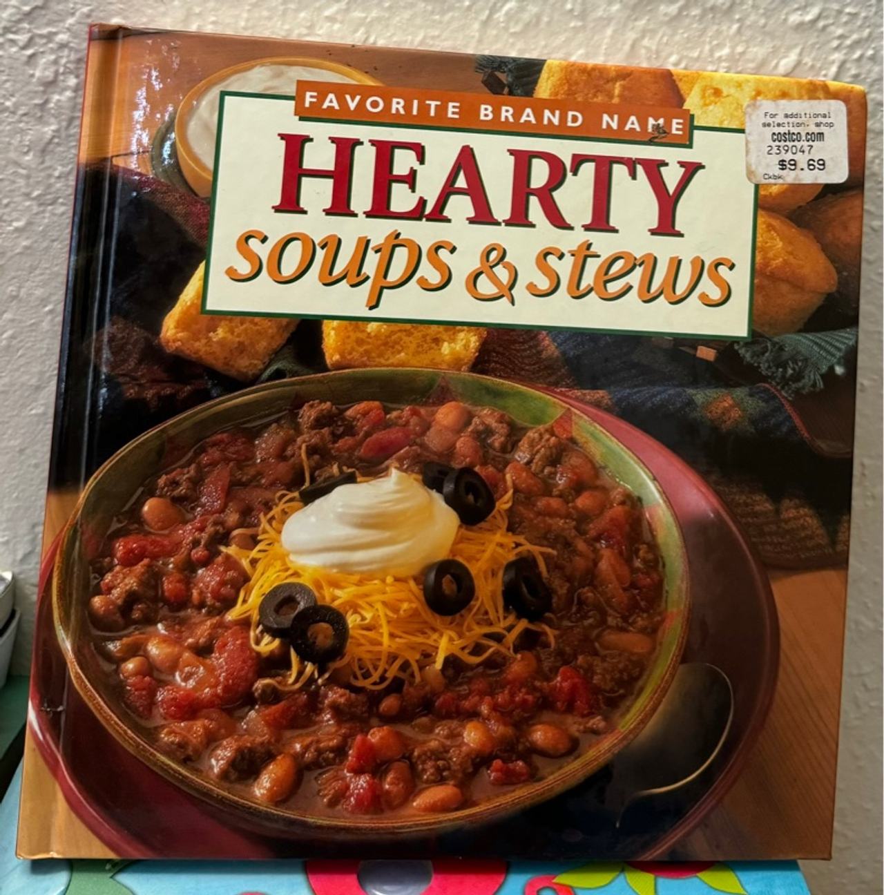 Favorite Brand Name Hearty Soups & Stews Cookbook Spiral Bound