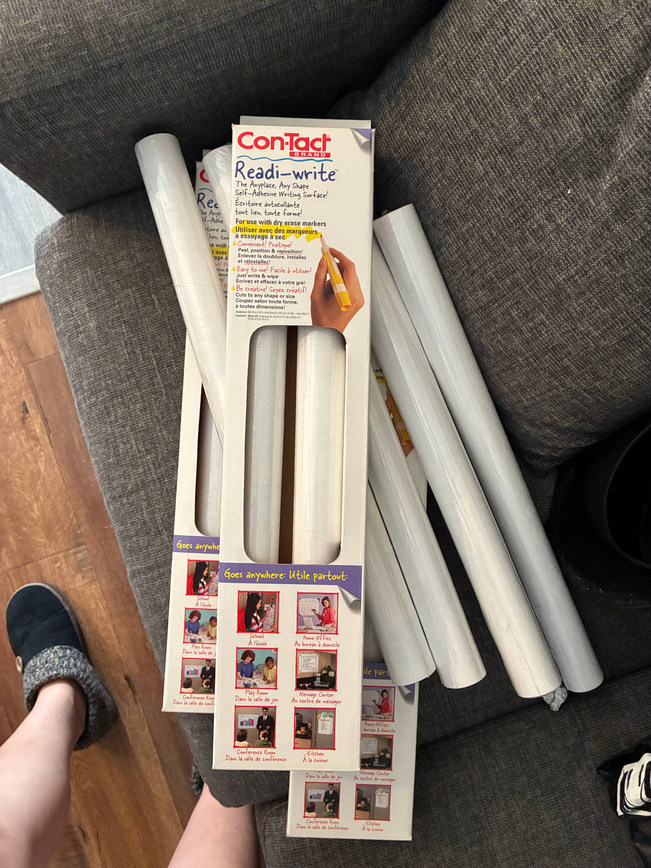 Con-Tact Brand Readi-write Self-Adhesive Writing Surface