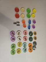 Vintage Floral clip-on earrings Solid earring Covers clip-on - Image 3